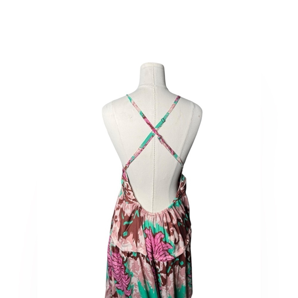 Gold & Silver Paris  Maxi  Botique Dress - Picture 3 of 7